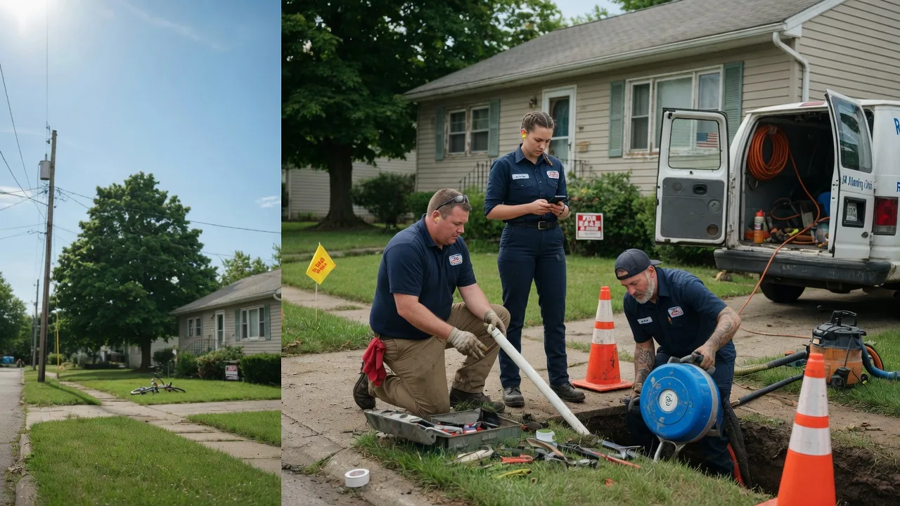 Sewer Line Repair in Benwood, WV near me